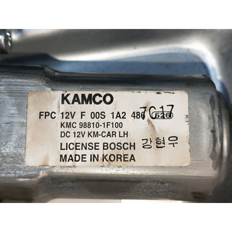 Recambio de elevalunas trasero izquierdo para kia sportage 2.0 turbodiesel cat referencia OEM IAM 988101F100  5