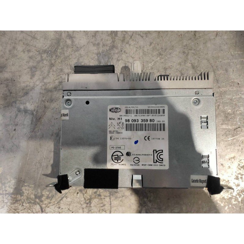 Recambio de sistema audio / radio cd para citroen c4 cactus 1.6 blue-hdi fap referencia OEM IAM 9809335980  