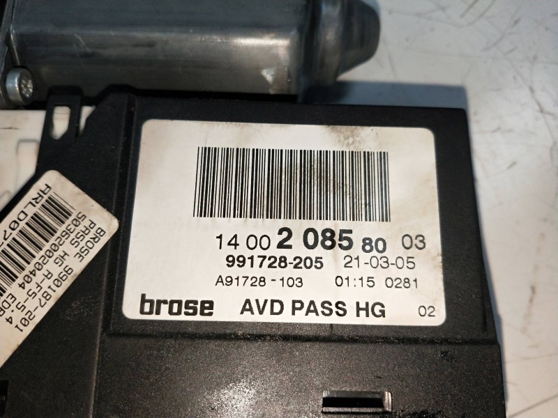 Recambio de elevalunas delantero derecho para lancia phedra (180) 2.2 jtd cat referencia OEM IAM 1400208580  5P