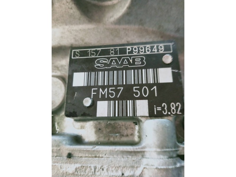 Recambio de caja cambios para saab 9-3 coupé 2.2 tid s referencia OEM IAM FM57501 S15781 P99649 
