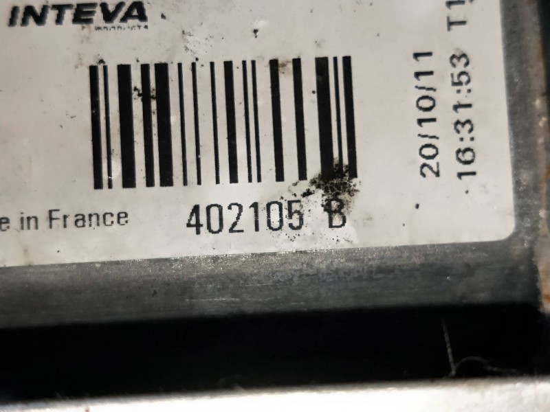 Recambio de elevalunas delantero derecho para peugeot partner kasten confort l1 referencia OEM IAM 402105B  5P