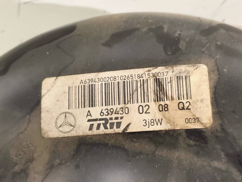 Recambio de servofreno para mercedes vito kasten (639) 113 cdi extralang (639.605) referencia OEM IAM A6394300208  