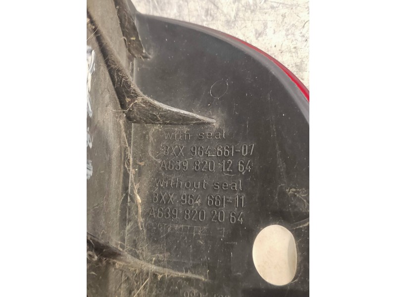 Recambio de piloto trasero izquierdo para mercedes vito kasten (639) 113 cdi extralang (639.605) referencia OEM IAM   