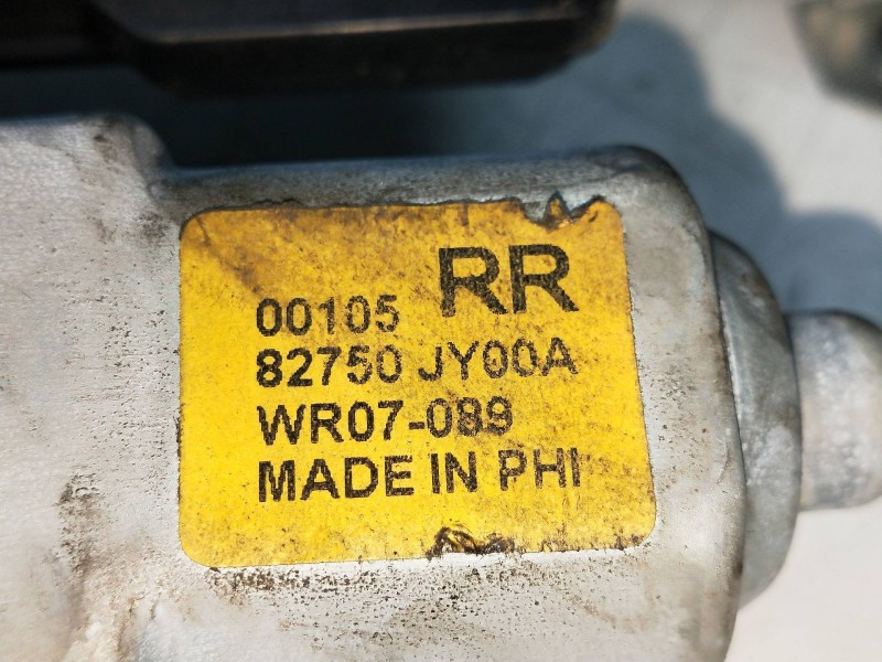 Recambio de elevalunas trasero derecho para renault koleos 2.0 dci diesel fap referencia OEM IAM 82750JY00A  5P