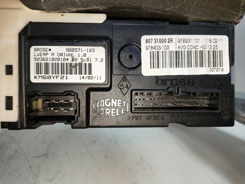 Recambio de elevalunas delantero izquierdo para renault laguna iii 1.5 dci diesel referencia OEM IAM 978399100  5P