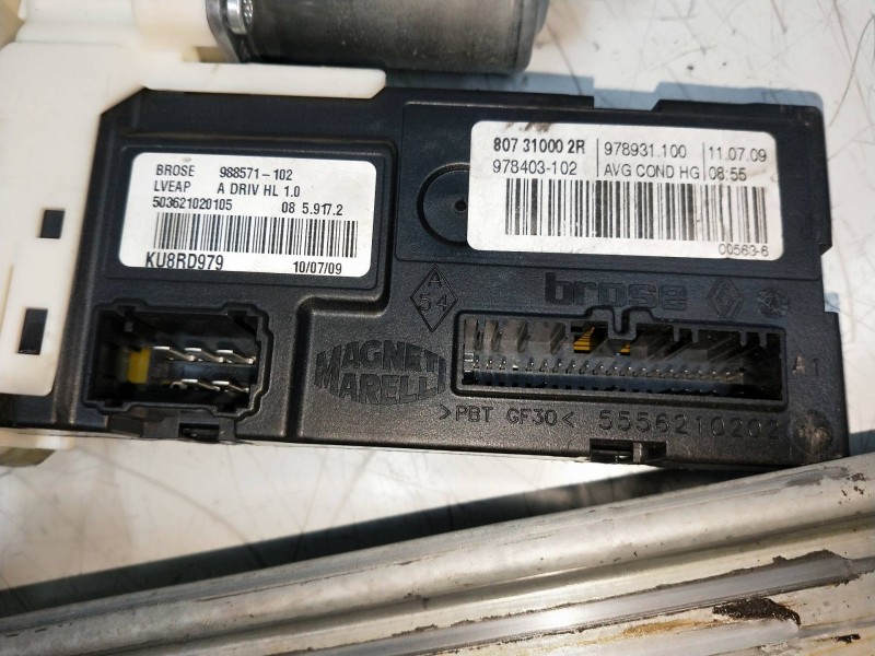 Recambio de elevalunas delantero izquierdo para renault laguna iii referencia OEM IAM 978399100  5P