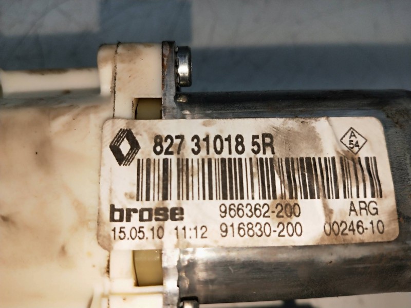 Recambio de elevalunas trasero izquierdo para renault megane iii sport tourer 1.5 dci diesel referencia OEM IAM 827310185R 96636