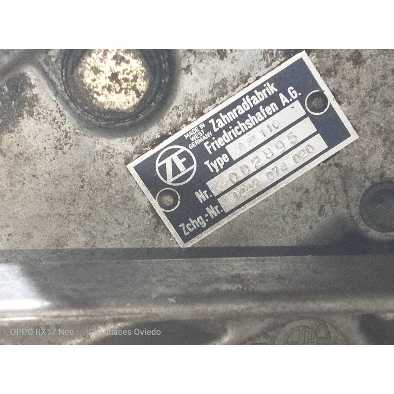 Recambio de caja cambios para bmw serie 5 berlina (e34) 2.5 24v referencia OEM IAM HDO A110 002895 1047074020