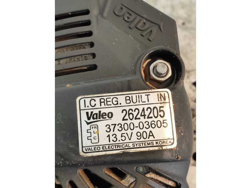 Recambio de alternador para kia rio concept referencia OEM IAM 2624205 3730003605 VALEO