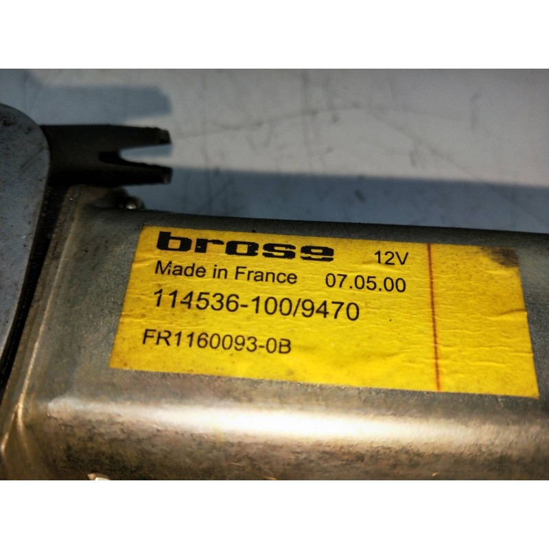Recambio de elevalunas delantero derecho para mg rover serie 25 (rf) classic (5-ptas.) referencia OEM IAM 114536100 FR11600930B 