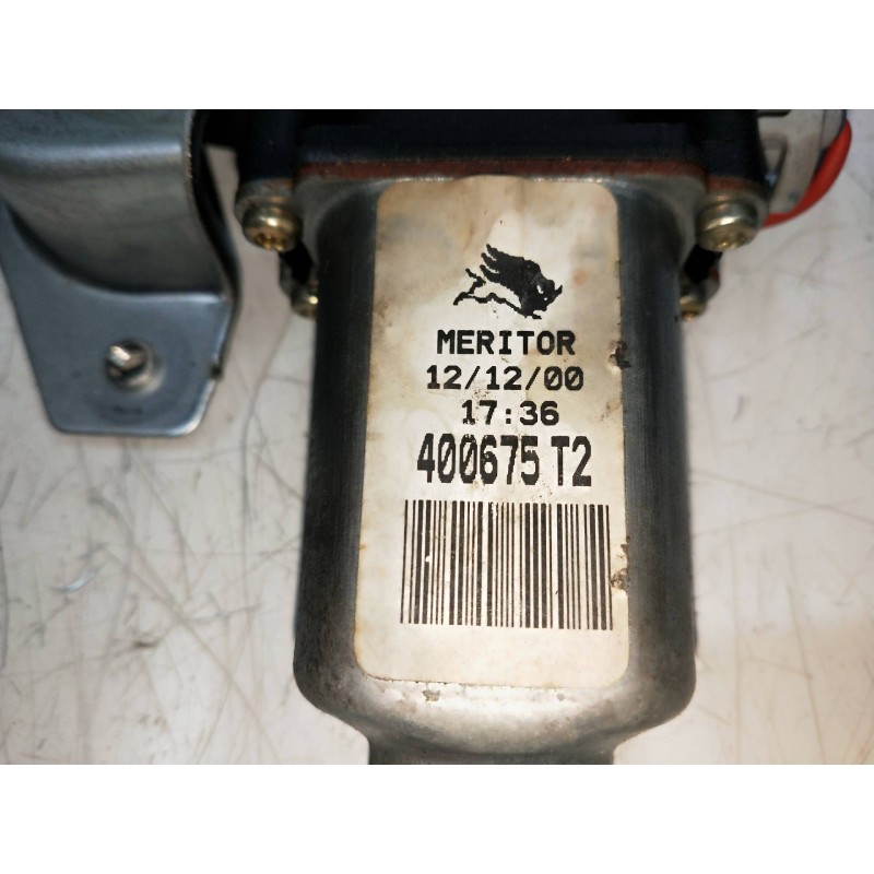 Recambio de elevalunas trasero derecho para mg rover serie 45 (rt) 2.0 v6 24v cat referencia OEM IAM 400675T2  4P