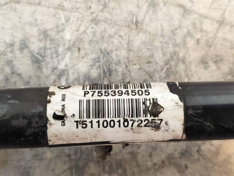 Recambio de transmision delantera izquierda para bmw x5 (e70) 3.0d referencia OEM IAM 755394505  