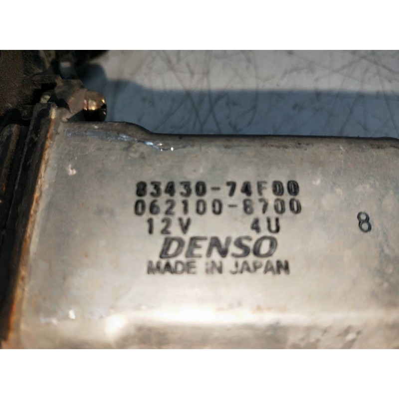 Recambio de elevalunas delantero derecho para suzuki wagon r+ sr (em) 1.2 cat referencia OEM IAM 8343074F00 0621008700 5P