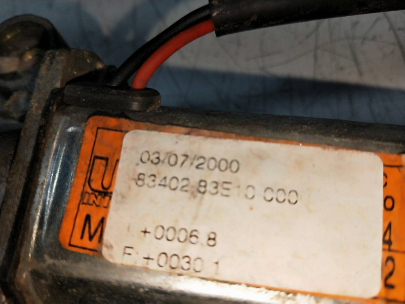 Recambio de elevalunas delantero izquierdo para suzuki wagon r+ rb (mm) referencia OEM IAM 8340283E10000  5P