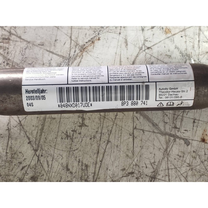 Recambio de airbag cortina delantero izquierdo para audi a3 (8p) 2.0 tdi ambiente referencia OEM IAM   