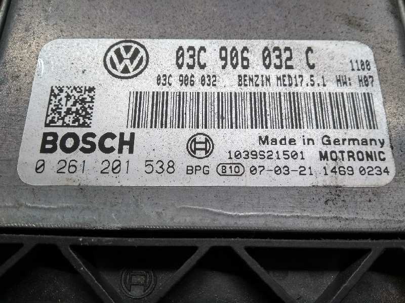 Recambio de centralita motor uce para volkswagen touran (1t2) highline referencia OEM IAM 0261201538 03C906032C MED17