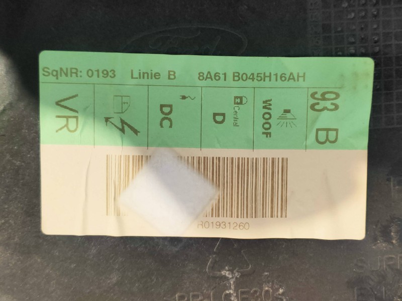 Recambio de elevalunas delantero derecho para ford fiesta (cb1) titanium referencia OEM IAM 8A61B045H16AH 3P 