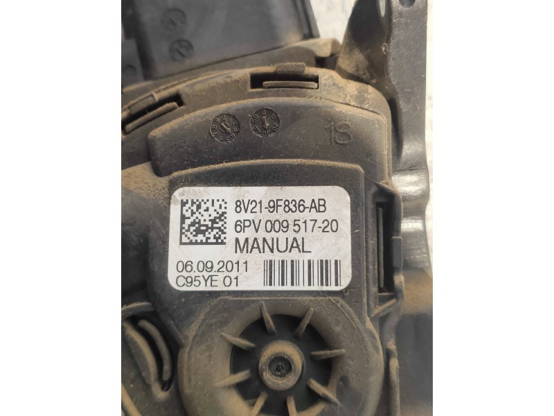 Recambio de potenciometro pedal para ford fiesta (cb1) titanium referencia OEM IAM 8V219F836AB 6PV00951720 