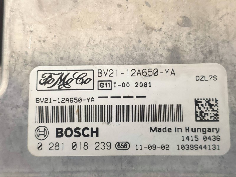 Recambio de centralita motor uce para ford fiesta (cb1) titanium referencia OEM IAM 0281018239 BV2112A650YA BOSCH