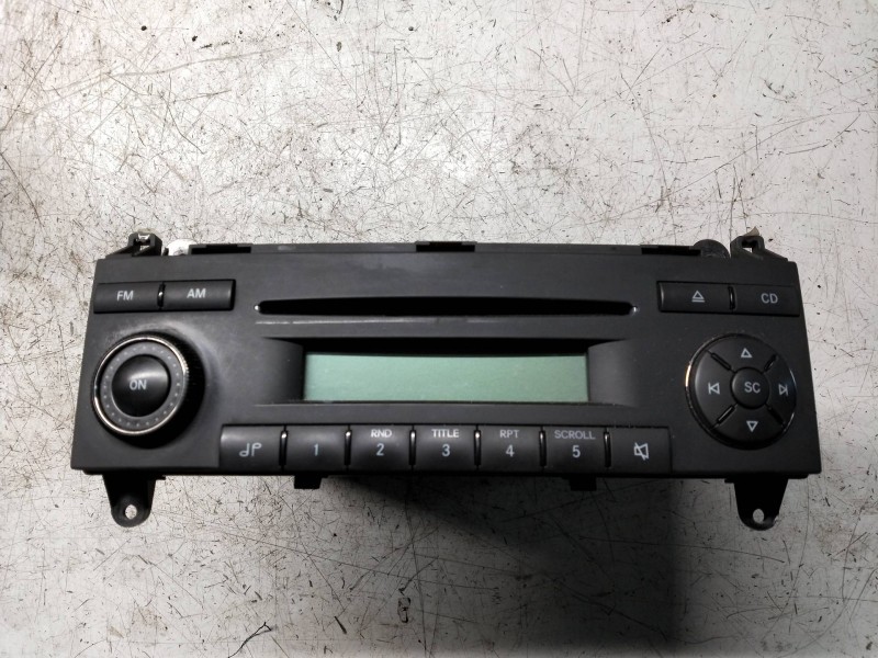 Recambio de sistema audio / radio cd para mercedes sprinterii caja cerrada (desde 01.06) 210/213/216 cdi (906.611/613) referenci