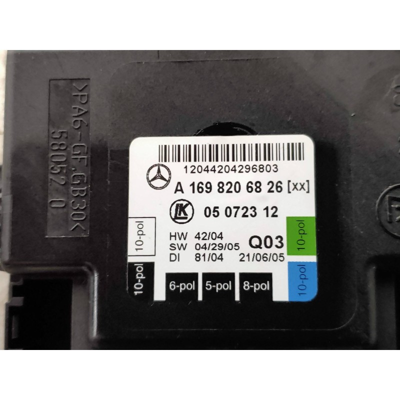 Recambio de modulo electronico para mercedes clase b (w245) 170 (245.232) referencia OEM IAM A1698206826 05072312 