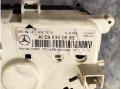 Recambio de mando calefaccion / aire acondicionado para mercedes clase b (w245) 170 (245.232) referencia OEM IAM A1698300585 697 2