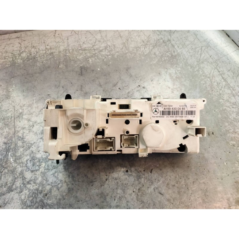 Recambio de mando calefaccion / aire acondicionado para mercedes clase b (w245) 170 (245.232) referencia OEM IAM A1698300585 697