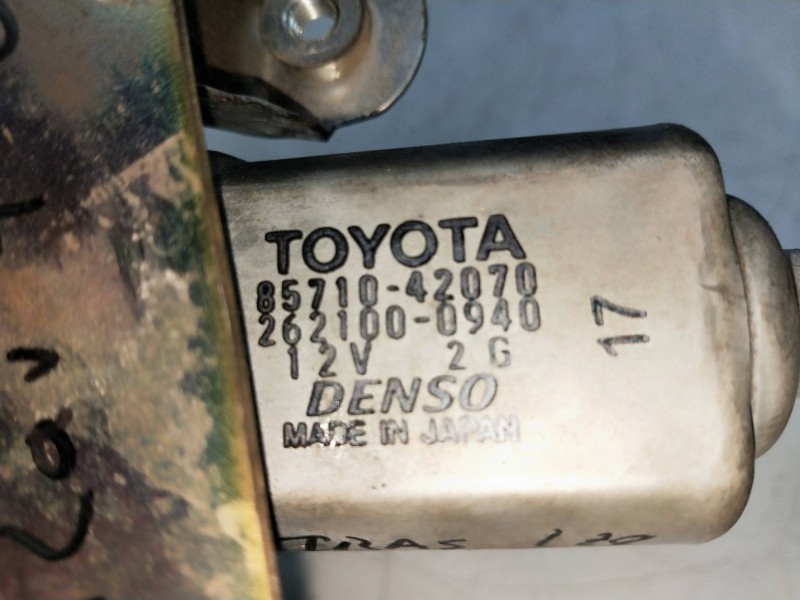 Recambio de elevalunas trasero izquierdo para toyota rav 4 (a2) referencia OEM IAM 8571042070 2621000940 5P Recambio de elevalunas trasero izquierdo para toyota rav 4 (a2) referencia OEM IAM 8571042070 2621000940 5P