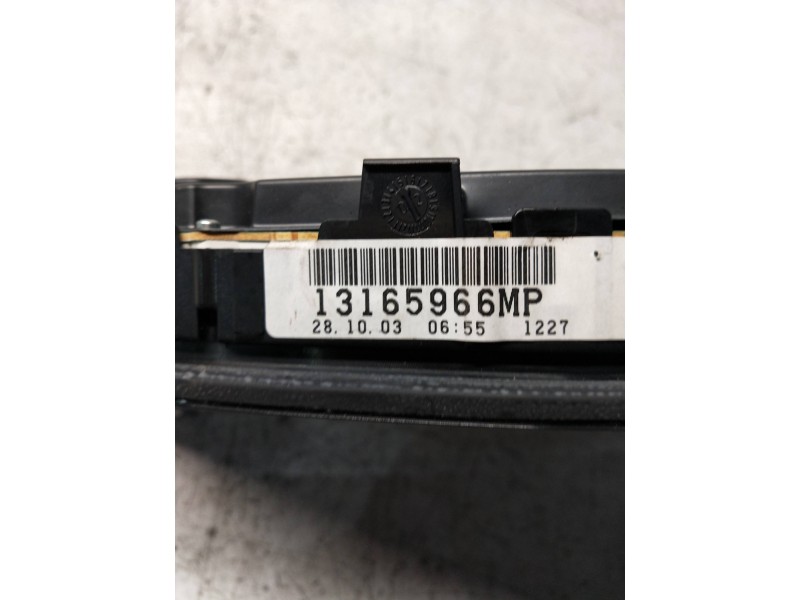 Recambio de cuadro instrumentos para opel vectra c caravan elegance referencia OEM IAM 110080278014 13165966MP 