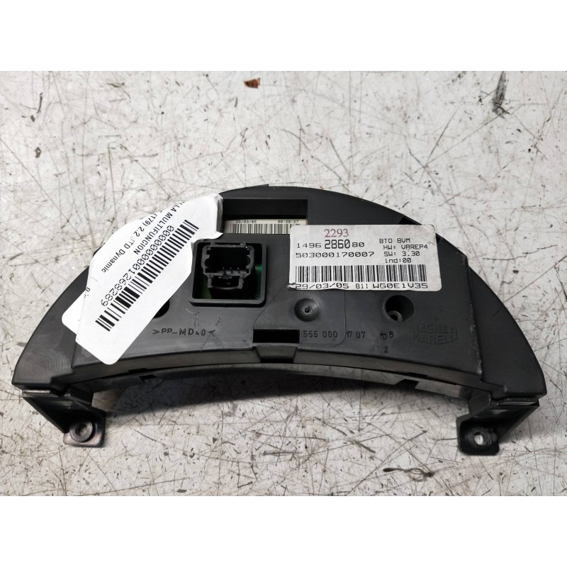 Recambio de pantalla multifuncion para fiat ulysse (179) 2.2 jtd dynamic referencia OEM IAM 1496286080 503000170007 