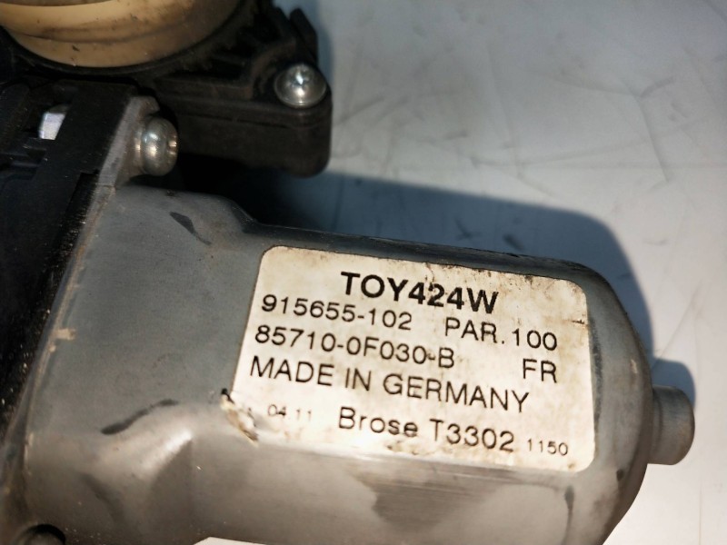 Recambio de elevalunas delantero derecho para toyota verso active referencia OEM IAM 857100F030B 915655102 5P