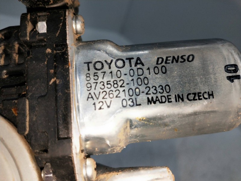 Recambio de elevalunas delantero derecho para toyota yaris (ksp9/scp9/nlp9) referencia OEM IAM 857100D100 9735822330 5P Recambio de elevalunas delantero derecho para toyota yaris (ksp9/scp9/nlp9) referencia OEM IAM 857100D100 9735822330 5P