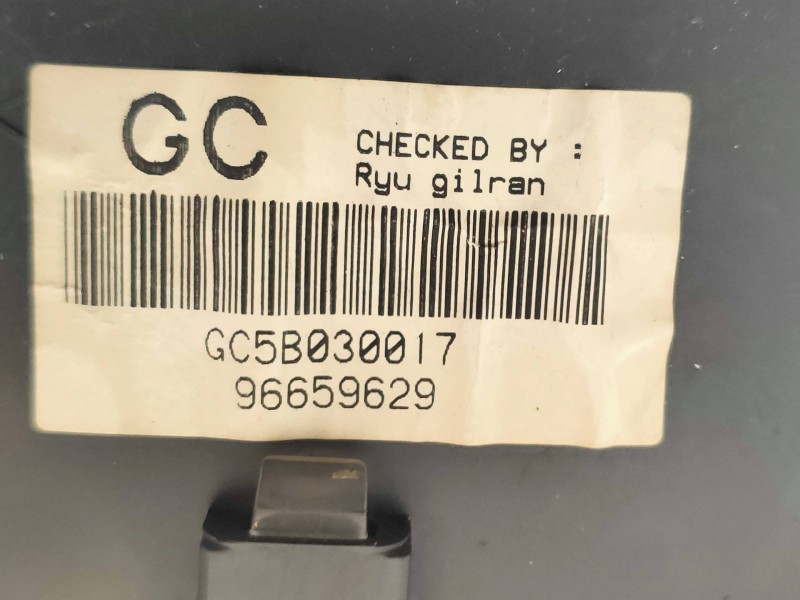 Recambio de cuadro instrumentos para chevrolet matiz s referencia OEM IAM 96659629 GC5B030017 