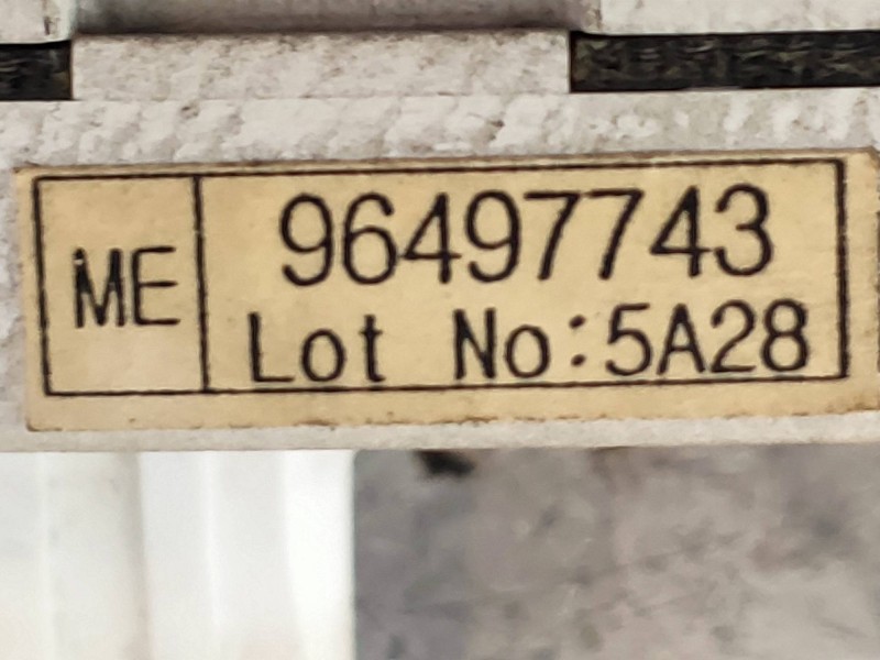 Recambio de pantalla multifuncion para chevrolet matiz s referencia OEM IAM 96497743  