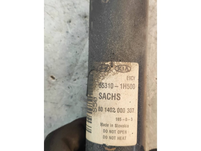 Recambio de amortiguador trasero derecho para kia cee´d drive referencia OEM IAM 801402000307 553101H500 SACHS