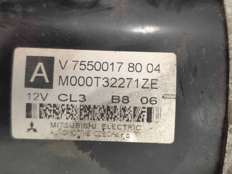 Recambio de motor arranque para peugeot 308 confort referencia OEM IAM M000T32271ZE 75500178004 