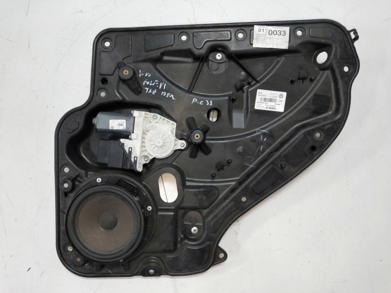 Recambio de elevalunas trasero derecho para volkswagen golf vi (5k1) referencia OEM IAM 5K0959704C  5P