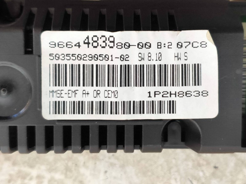 Recambio de pantalla multifuncion para peugeot 308 confort referencia OEM IAM 966448398000 50355029050102 