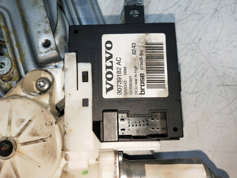 Recambio de elevalunas trasero izquierdo para volvo s40 berlina 1.8 flexifuel cat referencia OEM IAM 30739182AC  4P
