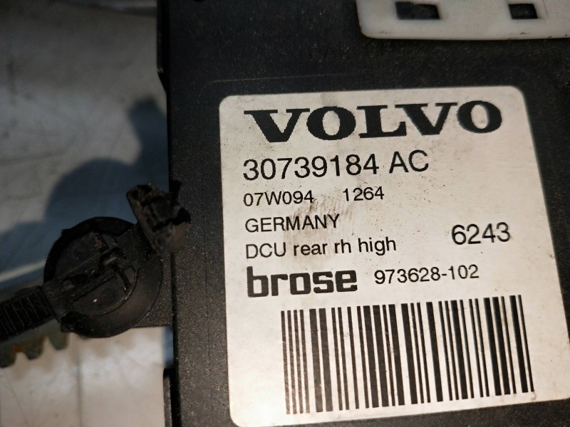 Recambio de elevalunas trasero derecho para volvo s40 berlina referencia OEM IAM 30739184AC  4P