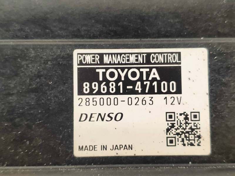 Recambio de modulo electronico para toyota prius (nhw30) plug-in hybrid advance referencia OEM IAM 2850000263 8968147100 DENSO