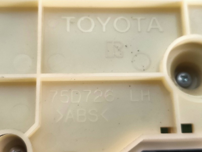 Recambio de mando calefaccion / aire acondicionado para toyota prius (nhw30) plug-in hybrid advance referencia OEM IAM 75D726  