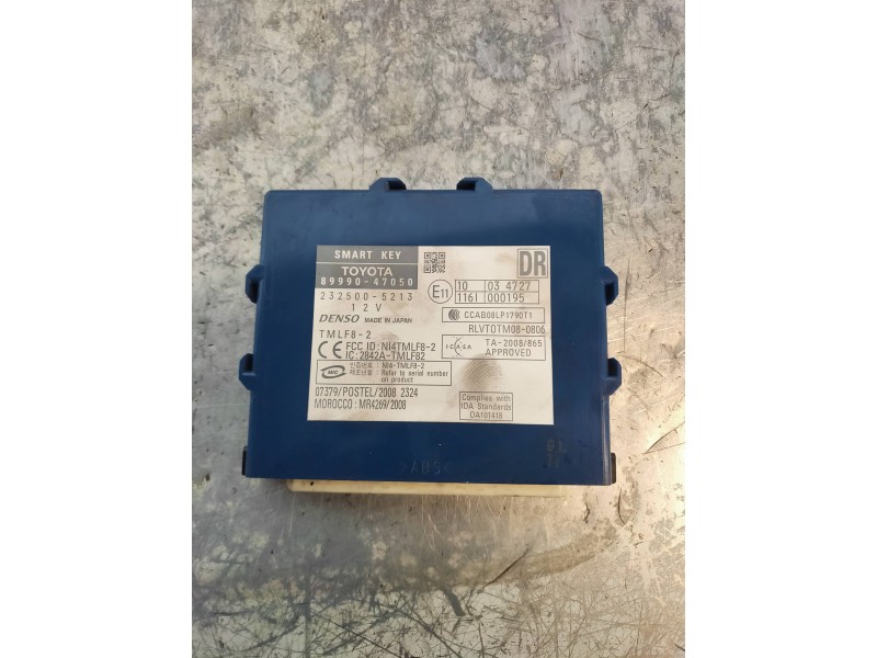 Recambio de modulo electronico para toyota prius (nhw30) plug-in hybrid advance referencia OEM IAM 2325005213 8999047050 DENSO