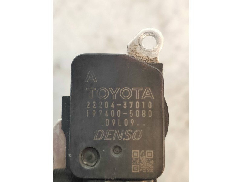 Recambio de caudalimetro para toyota prius (nhw30) plug-in hybrid advance referencia OEM IAM 1974005080 2220437010 DENSO
