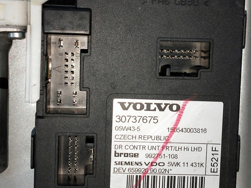 Recambio de elevalunas delantero izquierdo para volvo v50 familiar referencia OEM IAM 30737675  5P