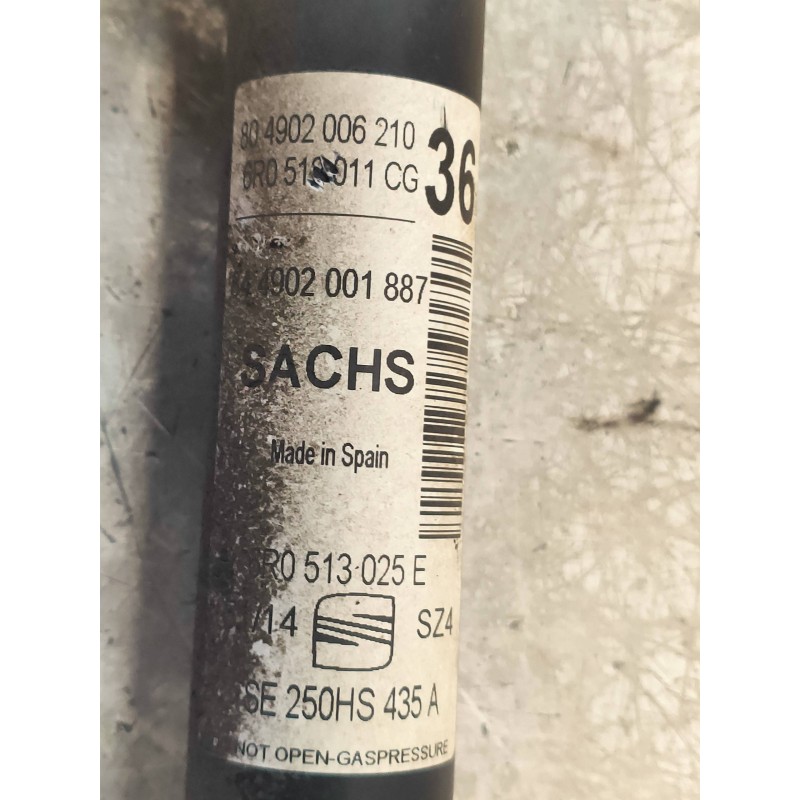 Recambio de amortiguador trasero izquierdo para seat ibiza (6j5) reference referencia OEM IAM 844902001887 804902006210 6R051201
