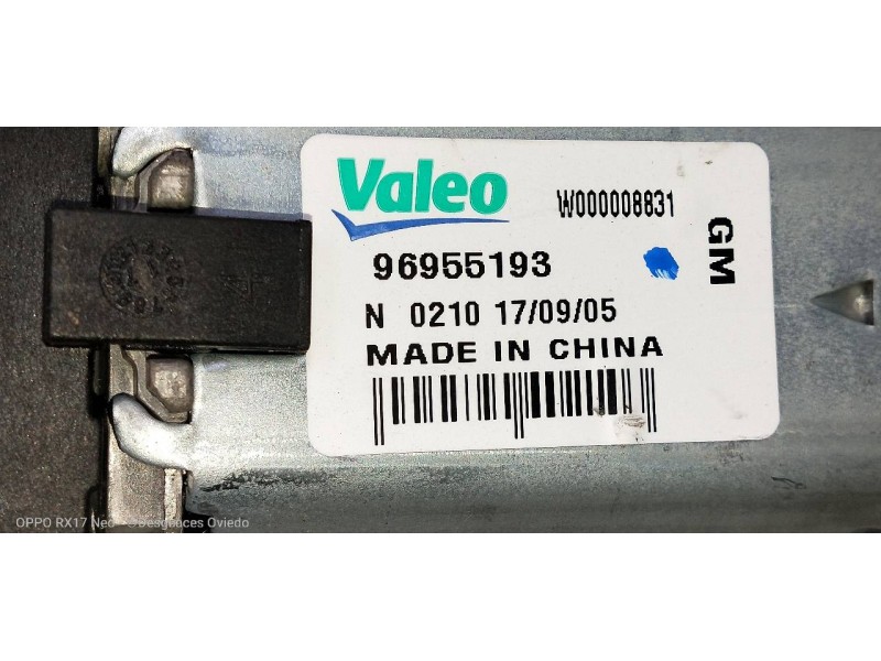 Recambio de motor limpia trasero para opel mokka x innovation start/stop referencia OEM IAM 96955193 W000008831 