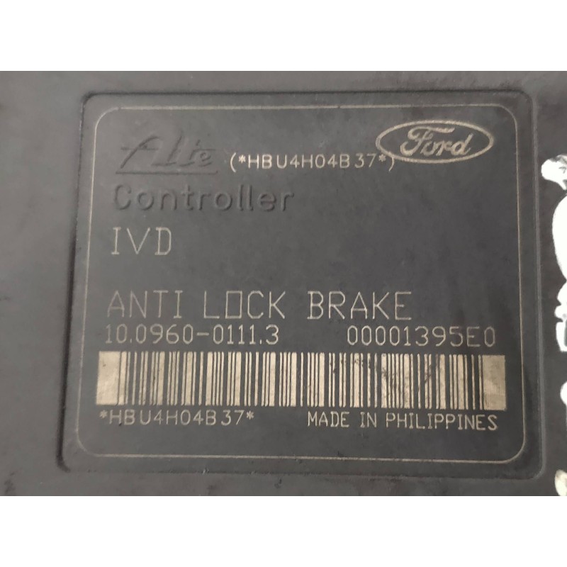 Recambio de abs para mazda 3 berlina (bk) 1.6 crdt active referencia OEM IAM 10096001113 10020601634 3M512C405EA ATE