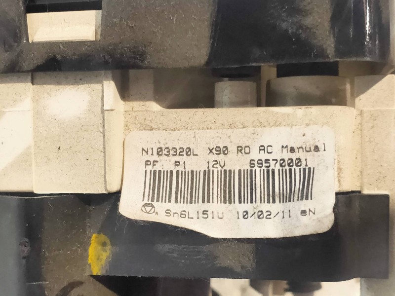 Recambio de mando calefaccion / aire acondicionado para dacia logan mcv ambiance referencia OEM IAM 69570001  