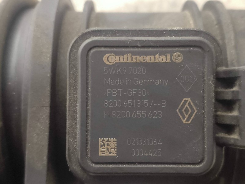 Recambio de caudalimetro para dacia logan mcv ambiance referencia OEM IAM 5WK97020 8200651315 8200655623 CONTINENTAL